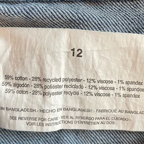 Rail Straight Capri Style Cropped Jeans Gloria Vanderbilt Womens Size 12 - Picture 11 of 16